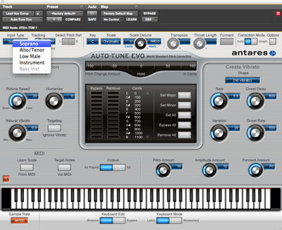 How to use auto tune 8 in pro tools online